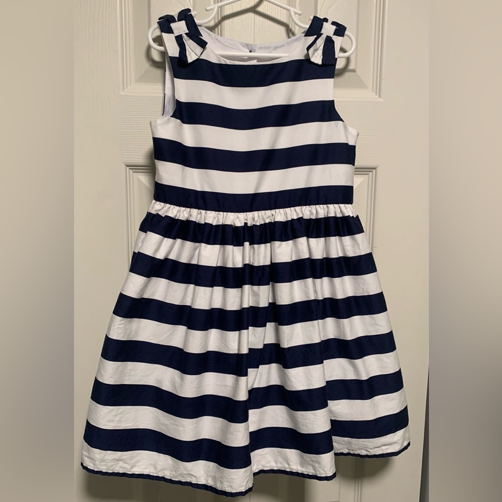 Primark Girls Striped A-Line Cotton Dress